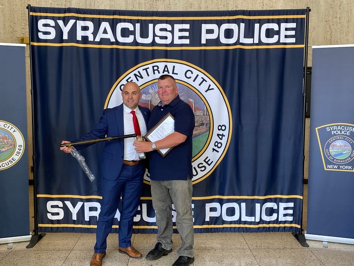 Veteran Syracuse Police Captain Retires