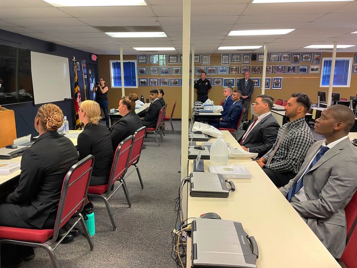 The Next Class of Future Frederick Police Officers Begins at Police Academy