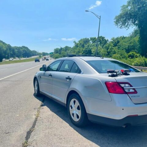 Wanna race? Police will be waiting for you on route 7 this weekend - photo licensed by shore news network.