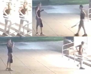 Police searching for suspects who broke into and damaged catholic high school in toledo