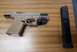 Police arrest suspect with illegal guns in lothian