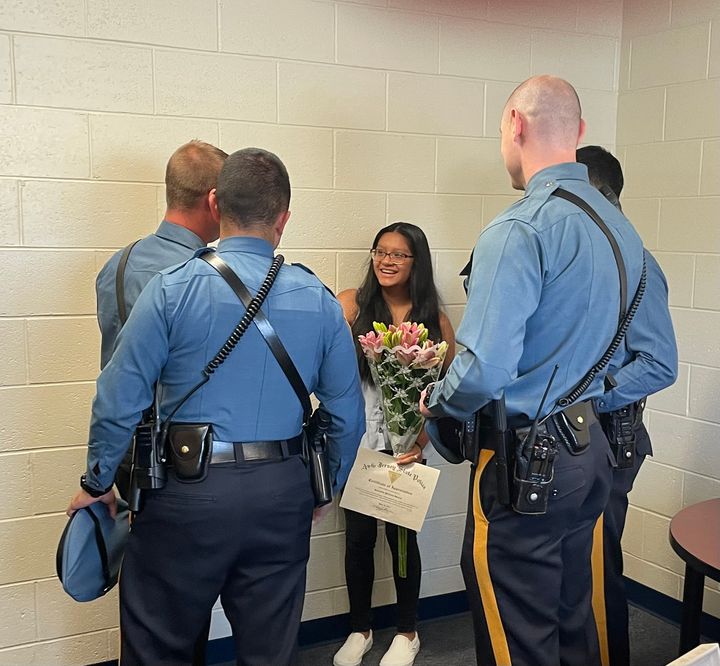 12-Year-Old Recognized for Life Saving Effort that Saved Drowning Boy's Life at the Shore