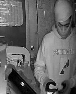 Jersey shore businesses targeted in smash and grab burglaries by masked unibrowed burglar