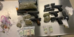 Guns and drugs seized, two teens arrested in glen burnie drug bust
