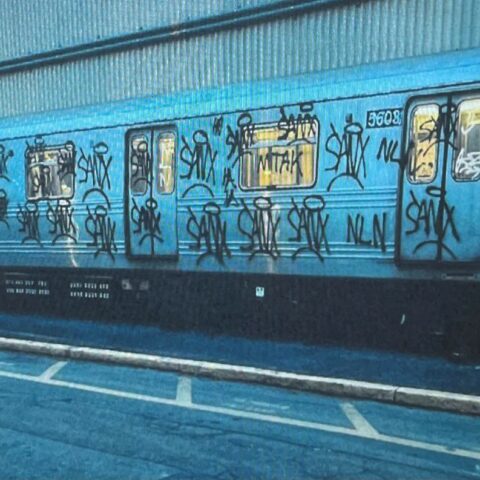 New york city subway trains starting to look like the 70s and 80s all over again - photo licensed by shore news network.