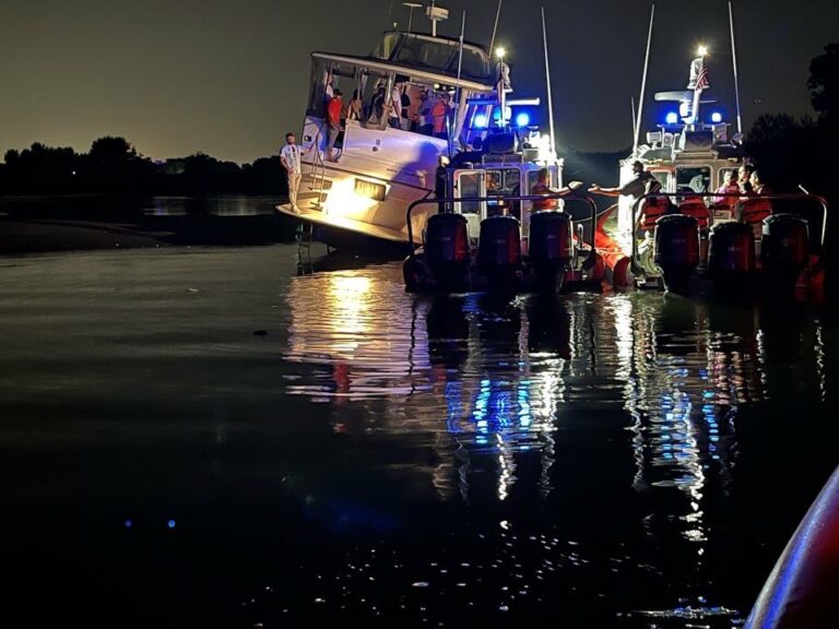 Boaters rescued after party boat ran aground in sheepshead bay - photo licensed by shore news network.
