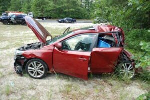 Two hospitalized after manchester 4 vehicle crash