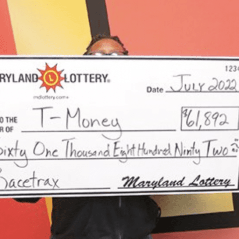 $61,892 won on racetrax trifecta box wager - photo licensed by shore news network.