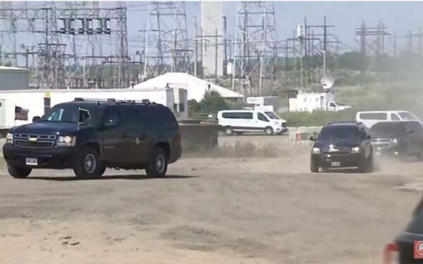 Joe Biden Travels in Caravan of Gas Guzzling SUVs to Talk About Climate Change