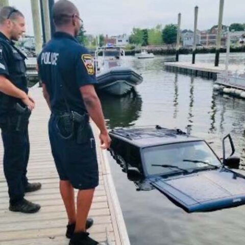 Westport police rescue capsized boaters, respond to boat launch mishap in long island sound - photo licensed by shore news network.