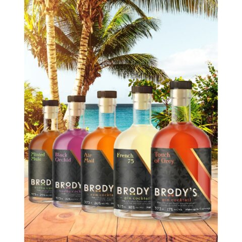 Brody's crafted cocktails now available in foodland stores across hawaii - photo licensed by shore news network.