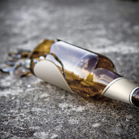 Cumberland city police arrest man for smashing bottle over woman's head - photo licensed by shore news network.