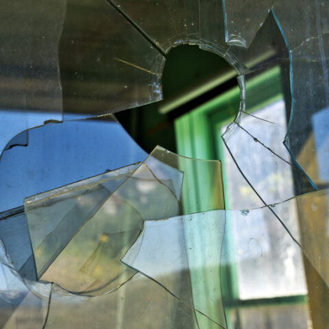 Severn man woken up by bullet shattering bedroom window - photo licensed by shore news network.