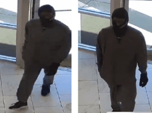 Dc armed robbery suspect captured on surveillance camera