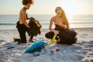 Here are the 10 most popular items people litter jersey shore beaches with
