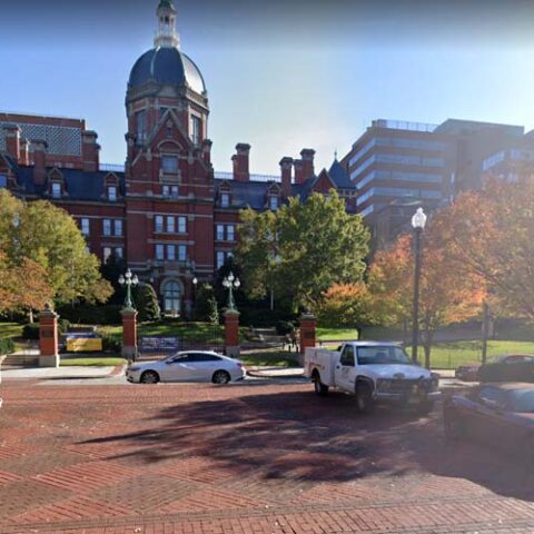 Man found shot on street near john hopkins in baltimore - photo licensed by shore news network.