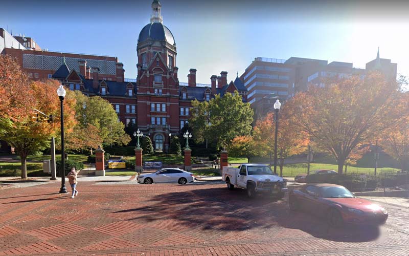 Man Found Shot on Street Near John Hopkins in Baltimore