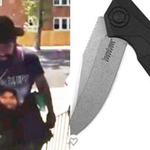 Porch pirate steals knife from newark porch - photo licensed by shore news network.