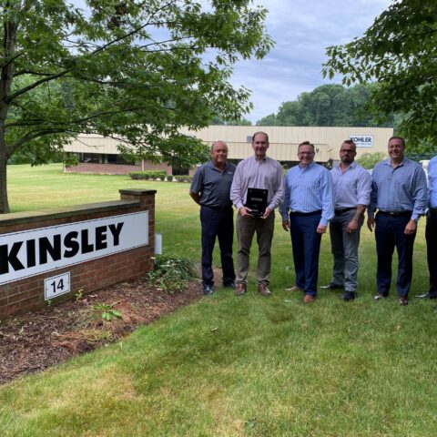 Kohler power systems names kinsley industrial distributor of the year - photo licensed by shore news network.