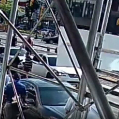 Police seeking road rage driver who stabbed pregnant woman with screwdriver in broad daylight - photo licensed by shore news network.