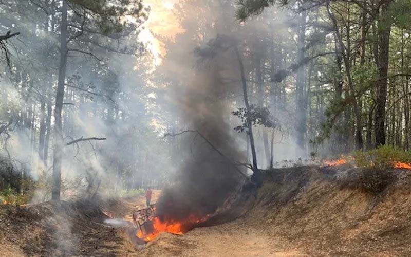 Two Women Involved in Fiery ATV Crash in Whiting Section of Manchester