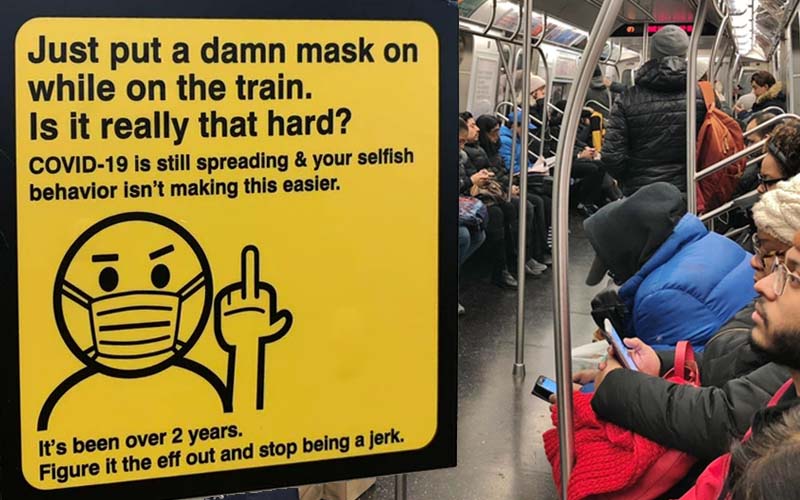 NYC Fighting Against the Subway Unmaskers Two Years Later