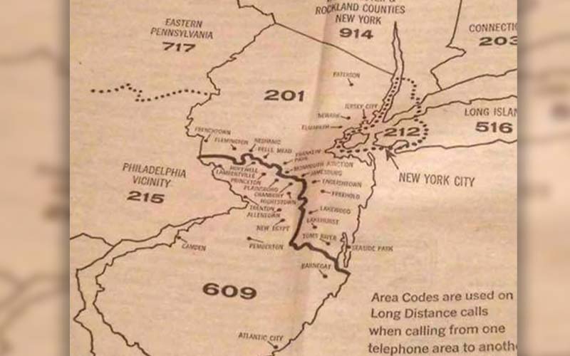 Does This Old New Jersey Area Code Map Prove Central Jersey Does Not Exist?