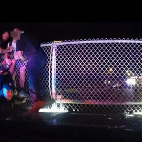 Norwalk police rescue man as he attempted to jump off bridge into traffic - photo licensed by shore news network.