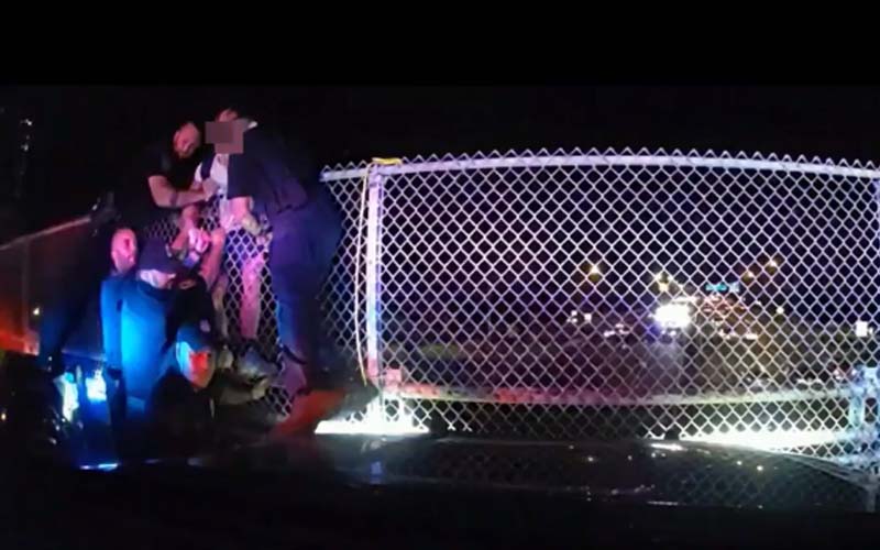 Norwalk Police Rescue Man As He Attempted to Jump Off Bridge into Traffic