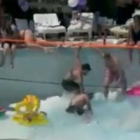 Charges filed after man sucked into swimming pool party sinkhole - photo licensed by shore news network.