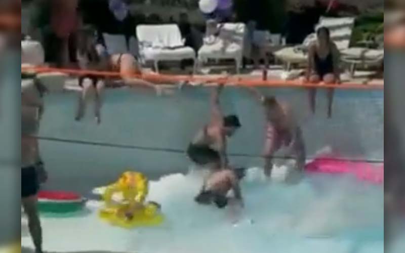 Charges Filed After Man Sucked into Swimming Pool Party Sinkhole