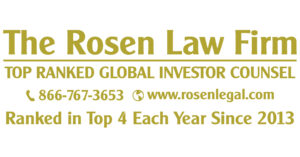 Rosen, leading investor counsel, encourages unilever plc investors with losses in excess of $100k to secure counsel before important deadline in securities class action - ul