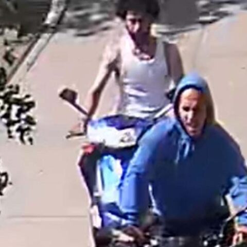 Grand theft scooter: thieves drive off with man's scooter in brooklyn - photo licensed by shore news network.