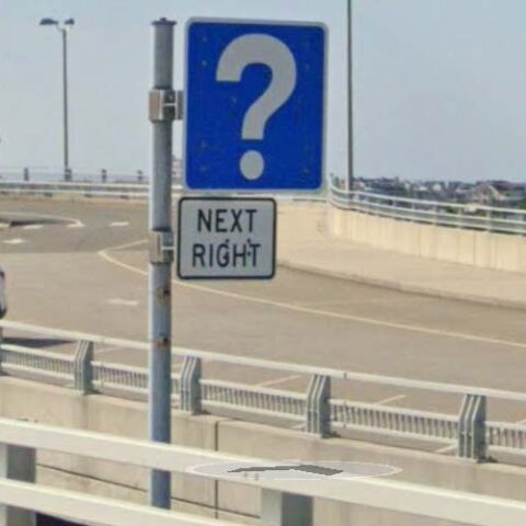 Strange nj: what do these strange blue signs at the jersey shore mean? - photo licensed by shore news network.