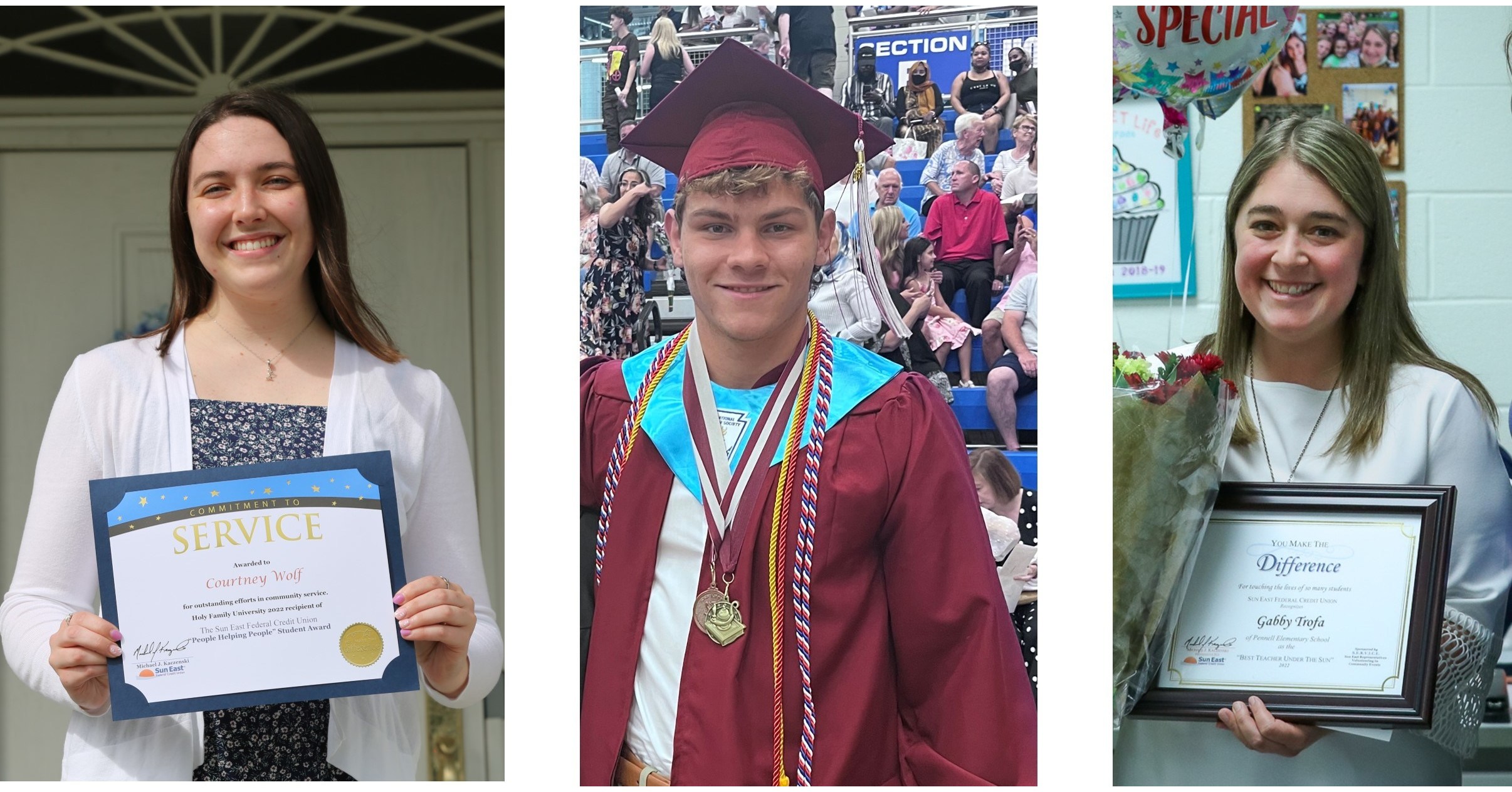Sun East Recognizes Local Students and Teachers with Service Awards