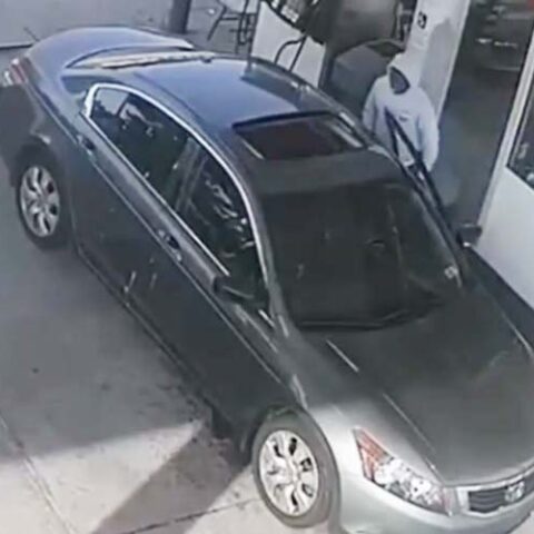 Gas bandit makes off with full tank of gas at gloucester speedy mart - photo licensed by shore news network.