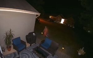 Manchester police searching for female suspect who raided neighborhood patio