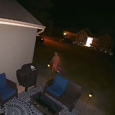 Manchester police searching for female suspect who raided neighborhood patio - photo licensed by shore news network.