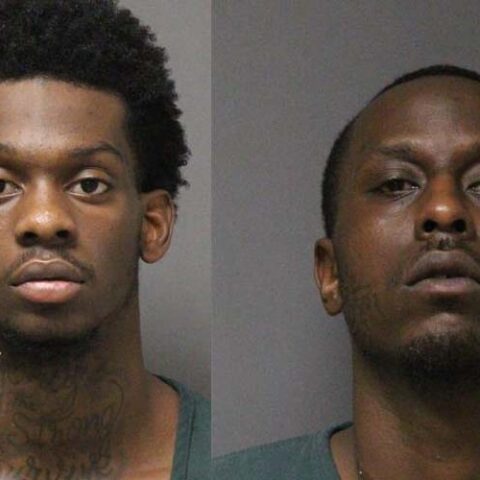 Shore police track bmw stolen out of new york city before deploying spikes, making arrest - photo licensed by shore news network.