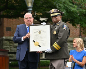 Montgomery county police department celebrates 100th anniversary