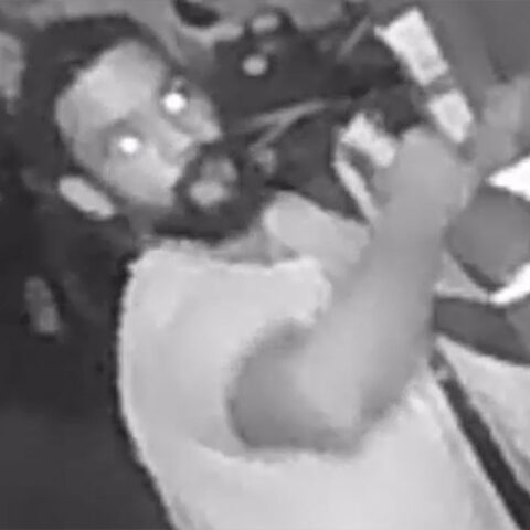 Police searching for bar liquor smash and grab suspect - photo licensed by shore news network.