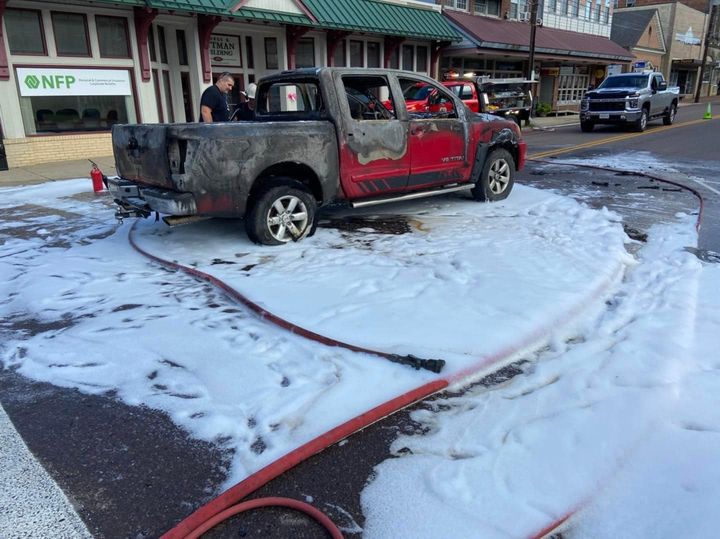 Juvenile Female Injured in Truck Fire in Oakland