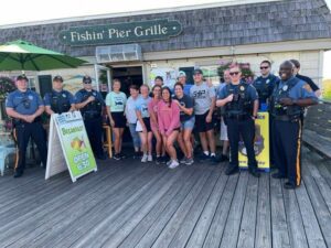 Avalon police have coffee with the community