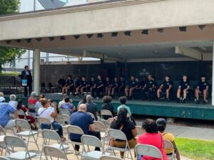 18 cadets graduate from utica police department's junior public safety academy