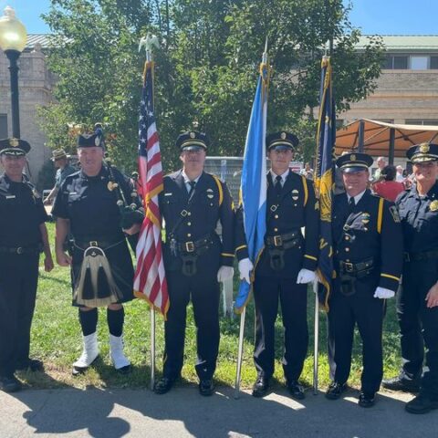New york police honor fallen officers, heroes at state fair - photo licensed by shore news network.