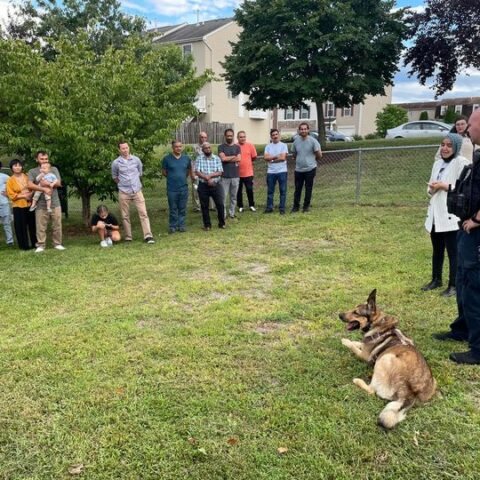 Frederick police meet with afghan refugees who settled in city - photo licensed by shore news network.