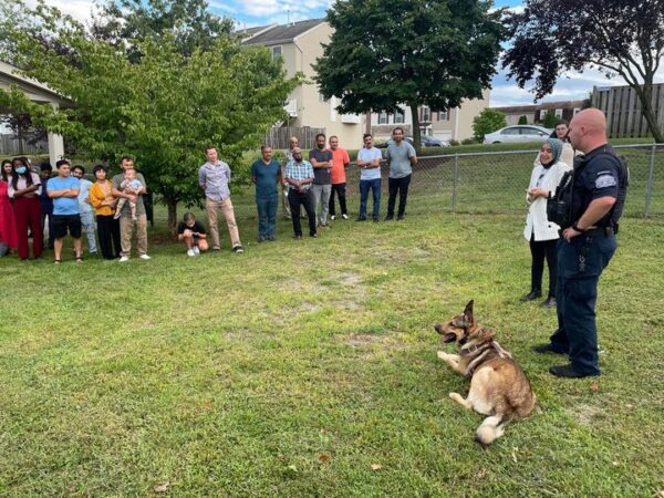 Frederick Police Meet with Afghan Refugees Who Settled in City