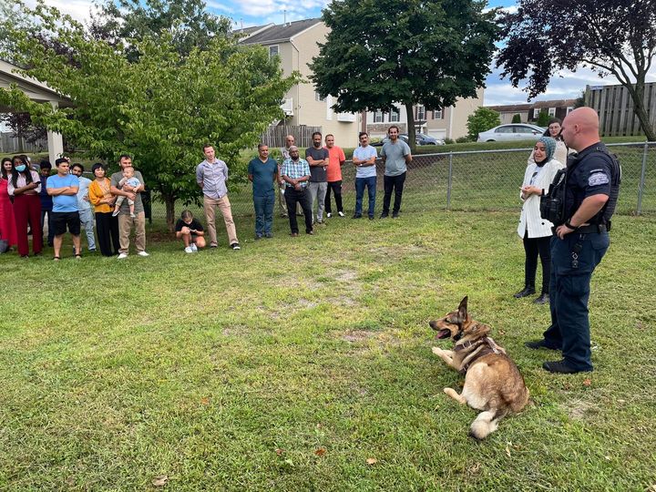 Frederick Police Meet with Afghan Refugees Who Settled in City
