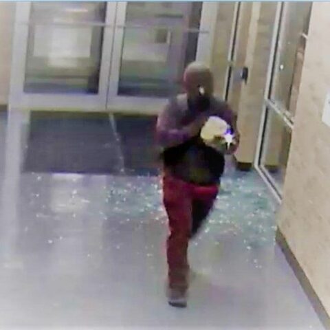 New york police searching for suspect who broke into school - photo licensed by shore news network.