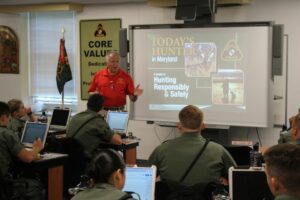 As hunting season nears, maryland resource police recruits learn the law